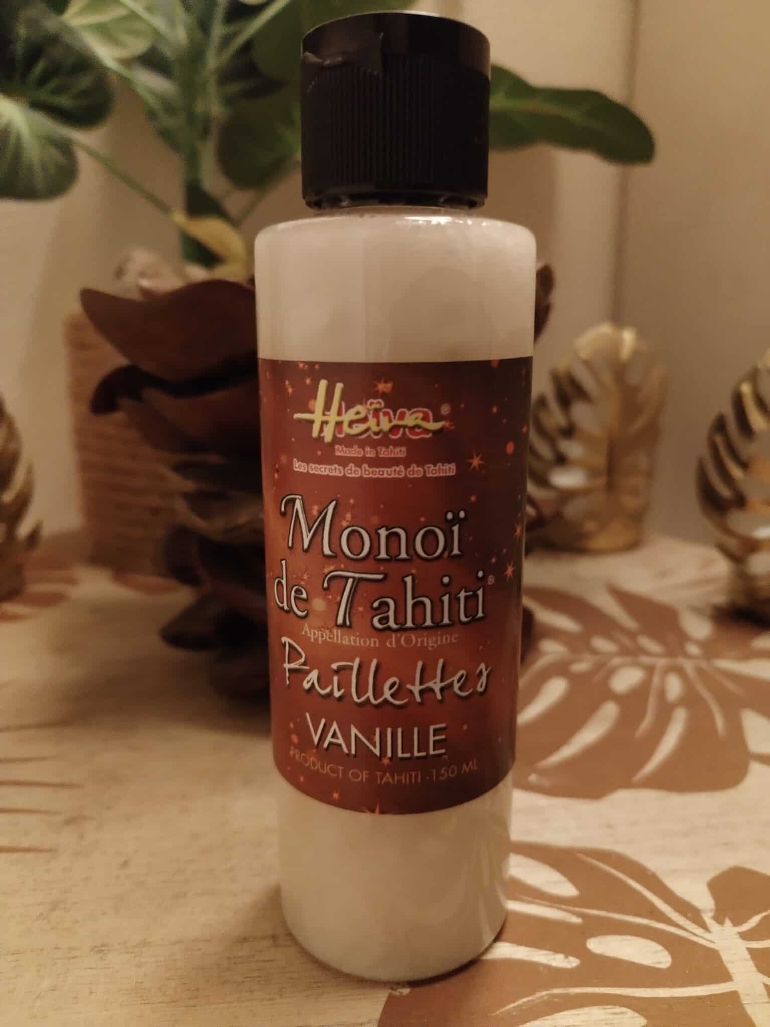 Monoï de Tahiti Pailleté - Parfum Vanille(150 ml) – Image 2
