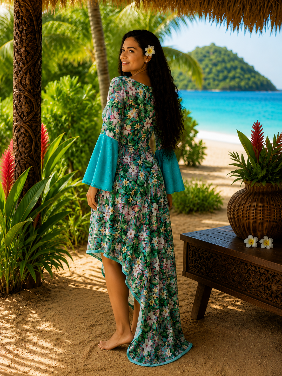 Robe Purotu Modèle Avae – Modèle exclusif – Image 4