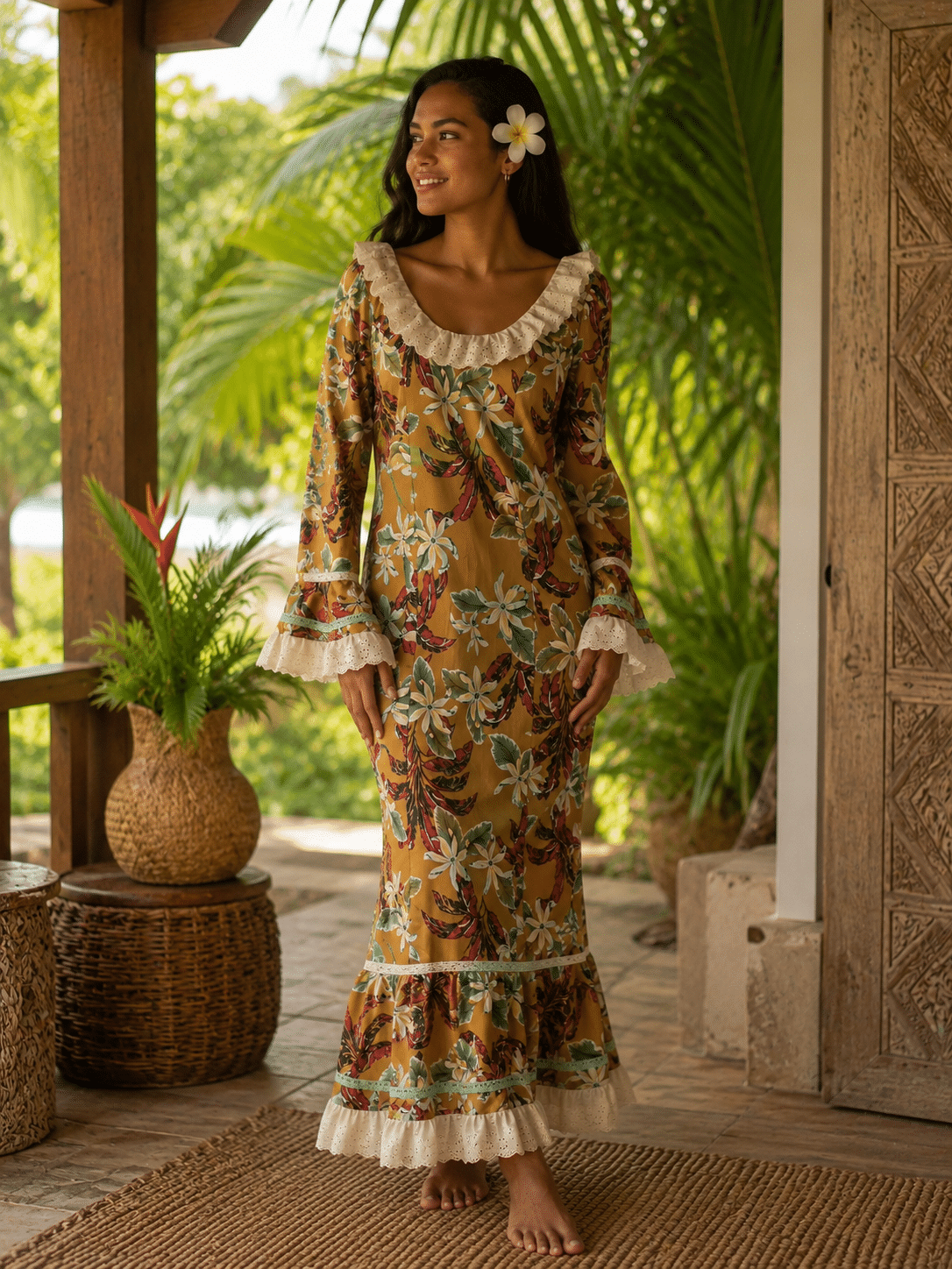 Robe Oranui – Robe polynésienne sirène – Image 3